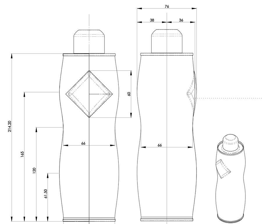 Karvan Cevitam lemonade bottle design by WAACS