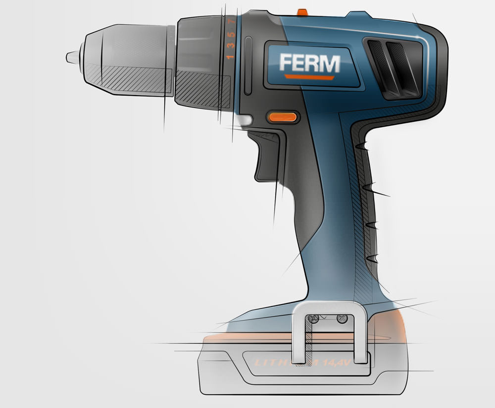 Ferm powertools designed by WAACS