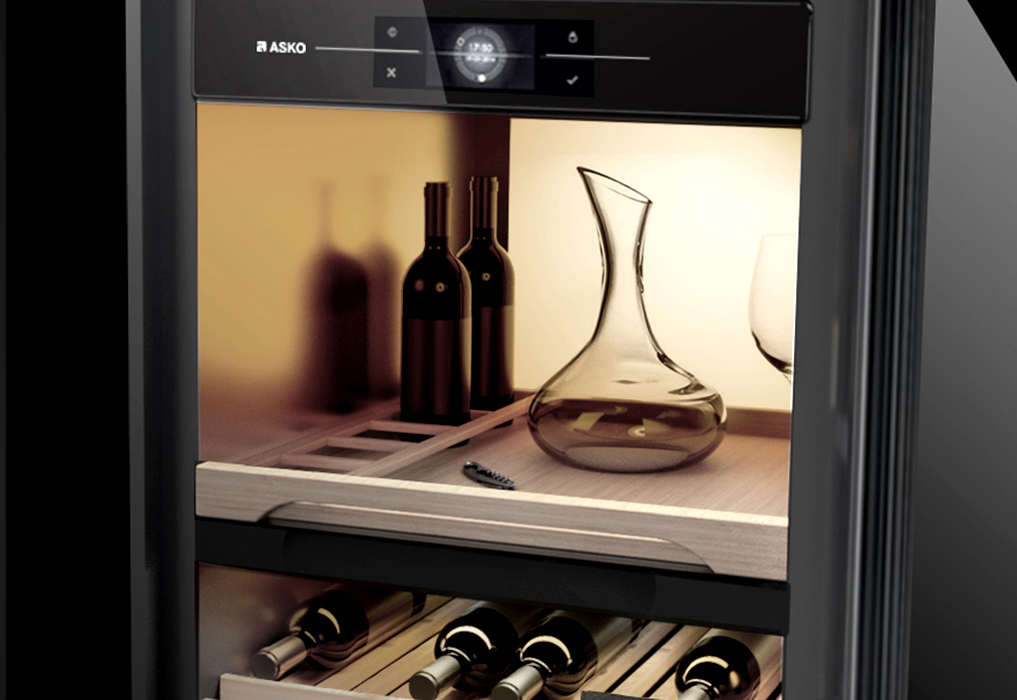 Asko wine climate cabinet design