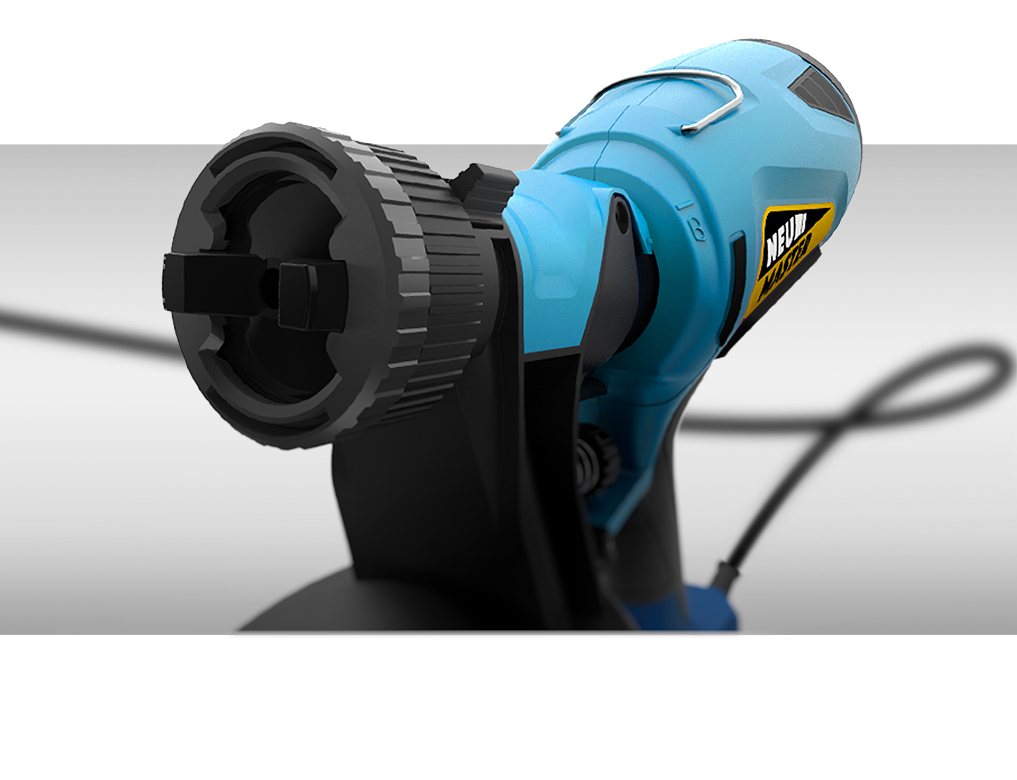 WAACS Prulde paint spray gun blue